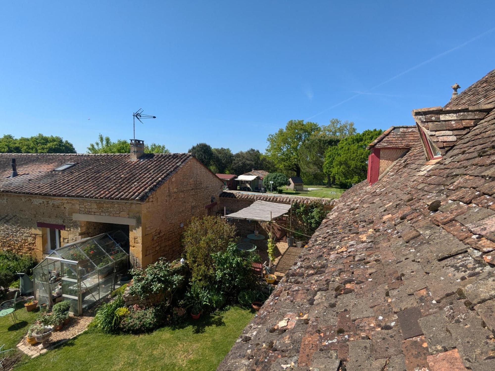מלון Sainte-Croix-de-Beaumont La Borie Du Chevrier מראה חיצוני תמונה