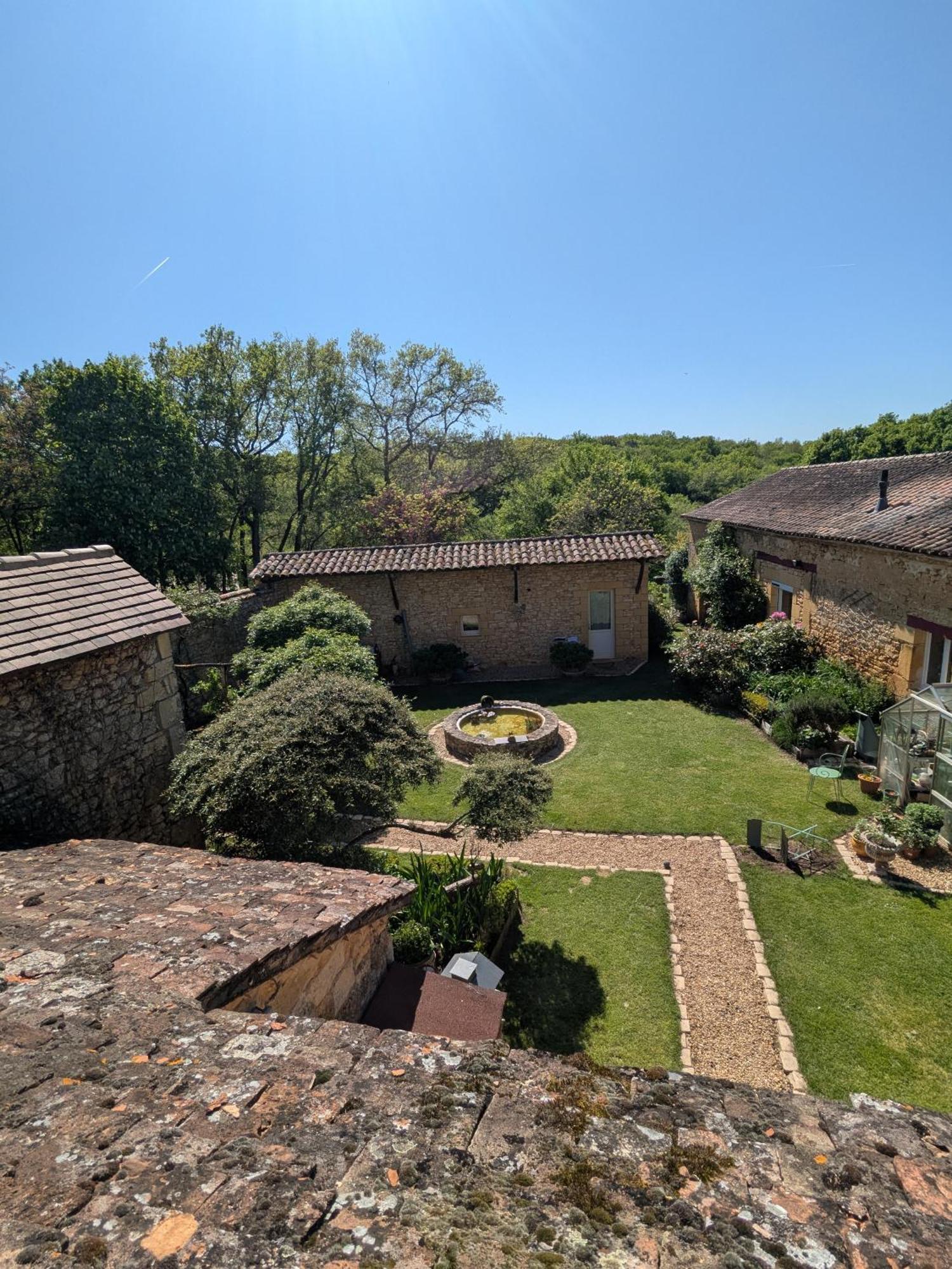 מלון Sainte-Croix-de-Beaumont La Borie Du Chevrier מראה חיצוני תמונה